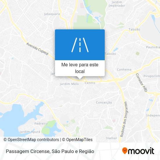 Passagem Circense mapa