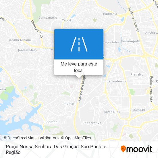 Praça Nossa Senhora Das Graças mapa