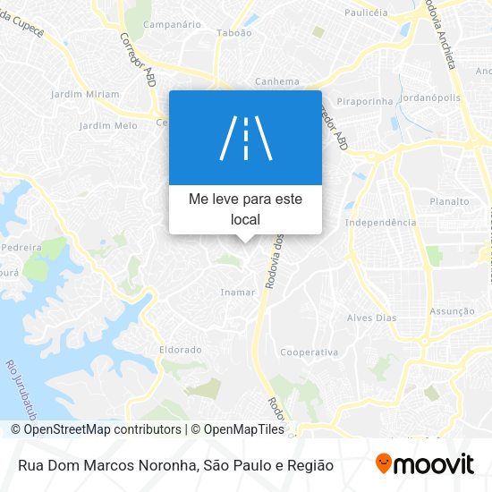 Rua Dom Marcos Noronha mapa