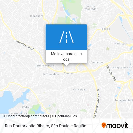 Rua Doutor João Ribeiro mapa