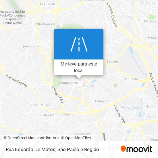 Rua Eduardo De Matos mapa