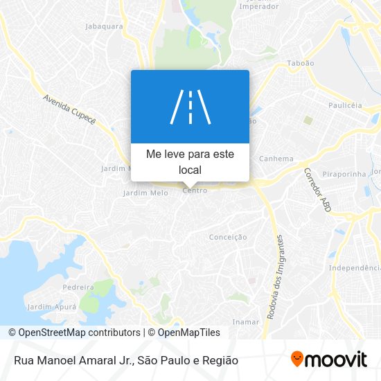 Rua Manoel Amaral Jr. mapa