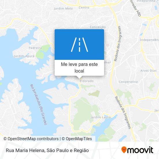 Rua Maria Helena mapa
