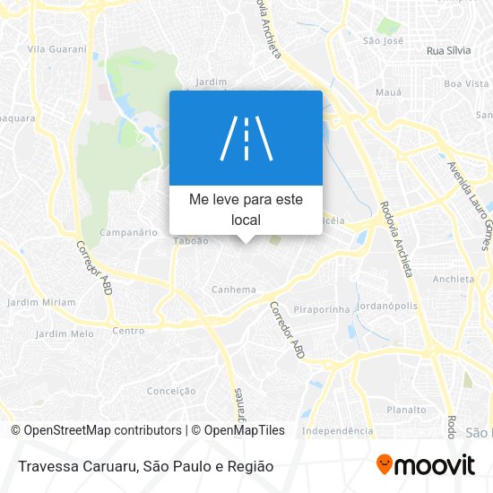 Travessa Caruaru mapa