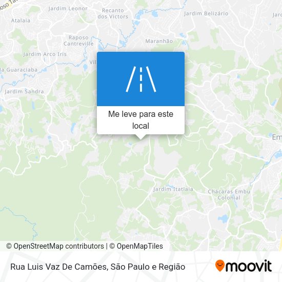Rua Luis Vaz De Camões mapa