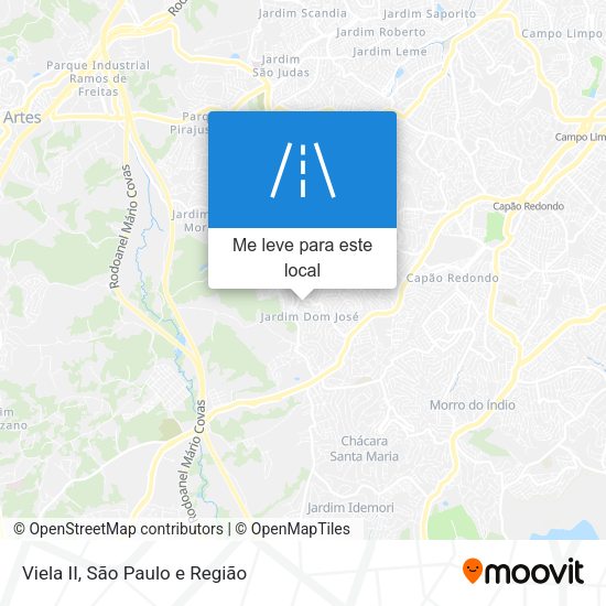Viela II mapa