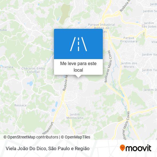 Viela João Do Dico mapa