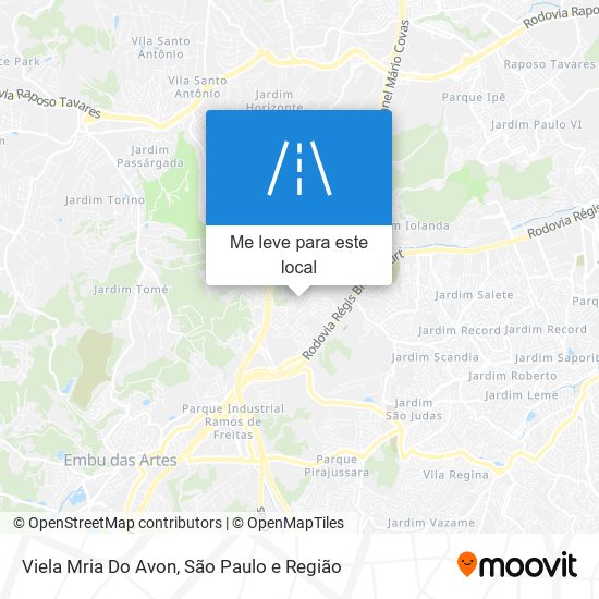 Viela Mria Do Avon mapa