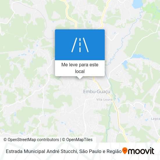 Estrada Municipal André Stucchi mapa