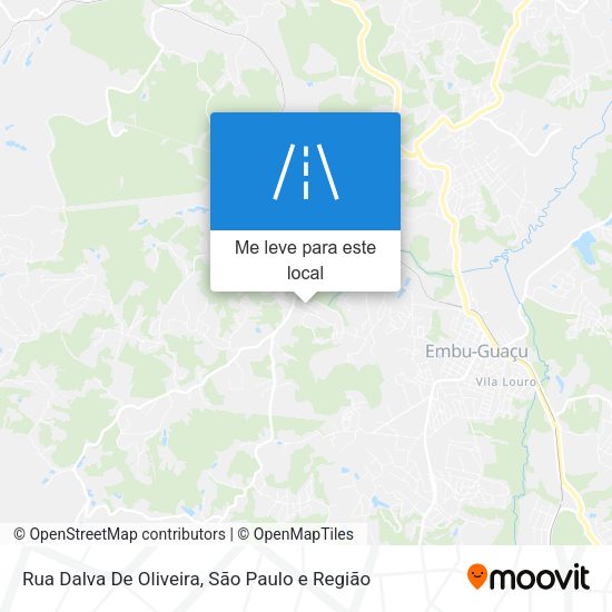 Rua Dalva De Oliveira mapa
