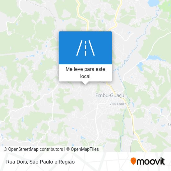 Rua Dois mapa