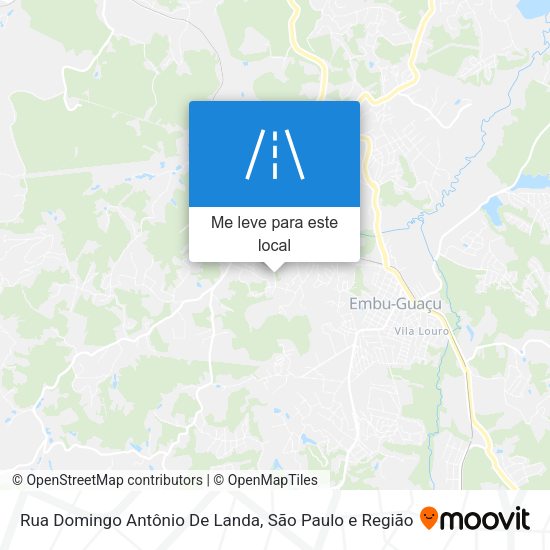 Rua Domingo Antônio De Landa mapa
