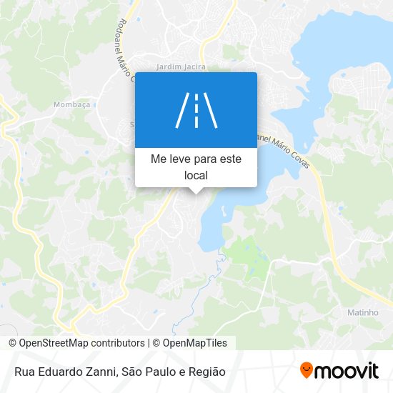 Rua Eduardo Zanni mapa