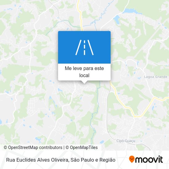 Rua Euclides Alves Oliveira mapa