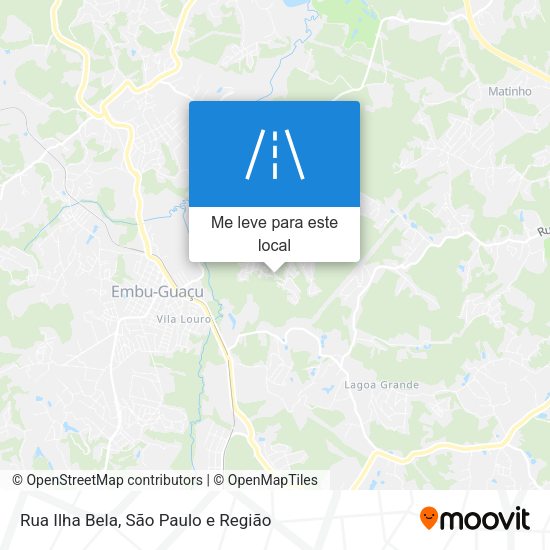 Rua Ilha Bela mapa