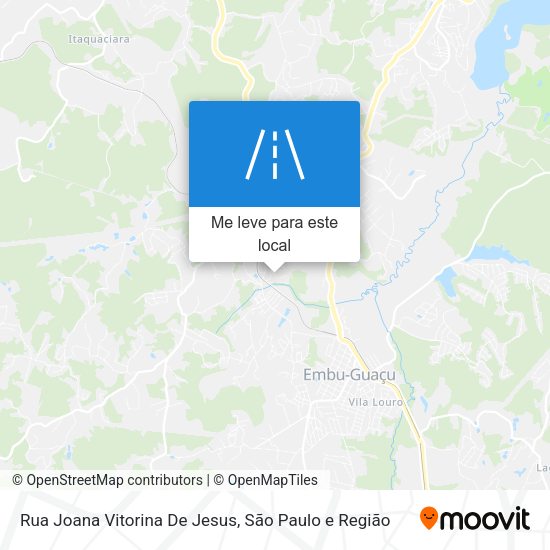 Rua Joana Vitorina De Jesus mapa