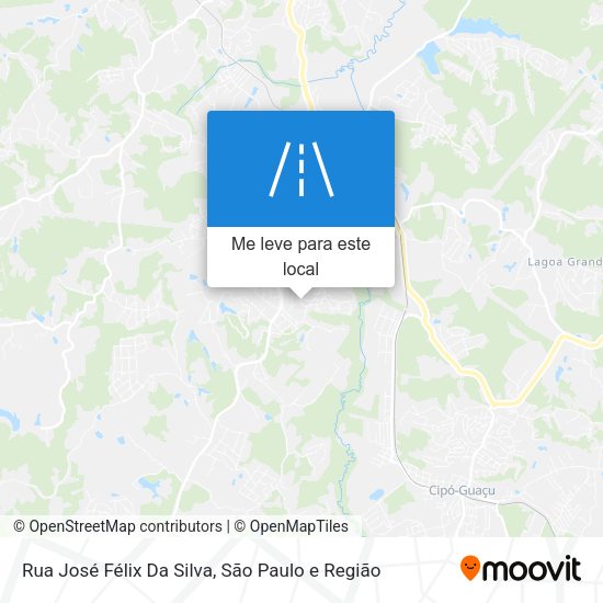 Rua José Félix Da Silva mapa