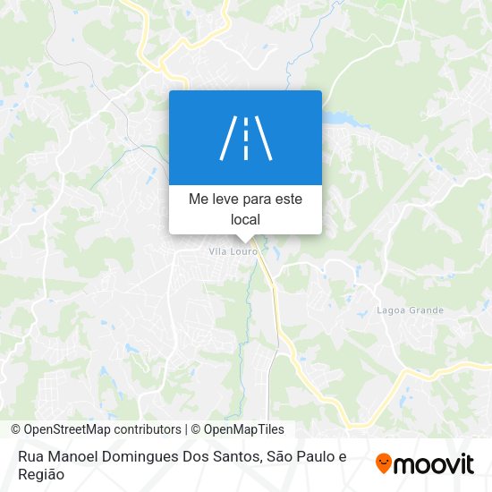 Rua Manoel Domingues Dos Santos mapa