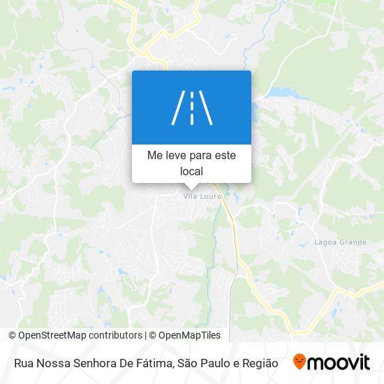 Rua Nossa Senhora De Fátima mapa