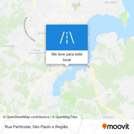 Rua Particular mapa