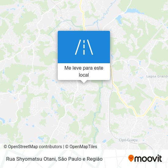 Rua Shyomatsu Otani mapa