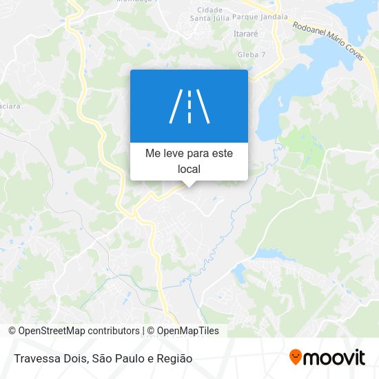 Travessa Dois mapa