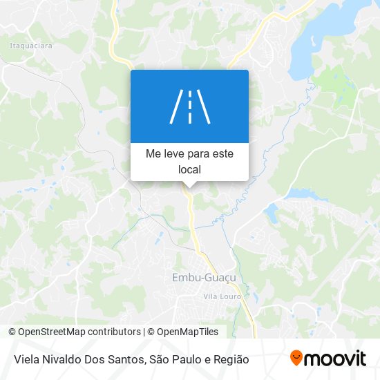 Viela Nivaldo Dos Santos mapa