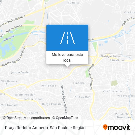 Praça Rodolfo Amoedo mapa
