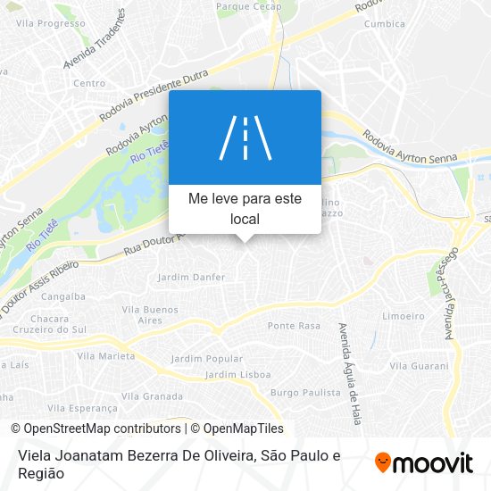 Viela Joanatam Bezerra De Oliveira mapa