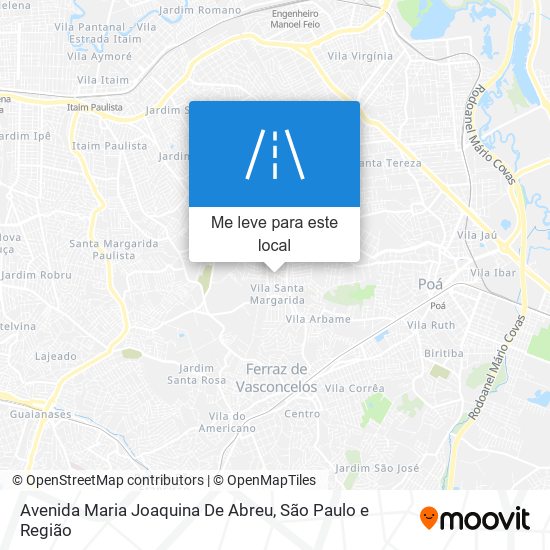 Avenida Maria Joaquina De Abreu mapa