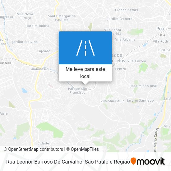 Rua Leonor Barroso De Carvalho mapa
