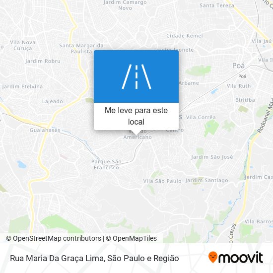 Rua Maria Da Graça Lima mapa