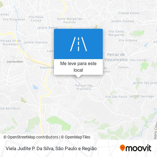 Viela Judite P. Da Silva mapa