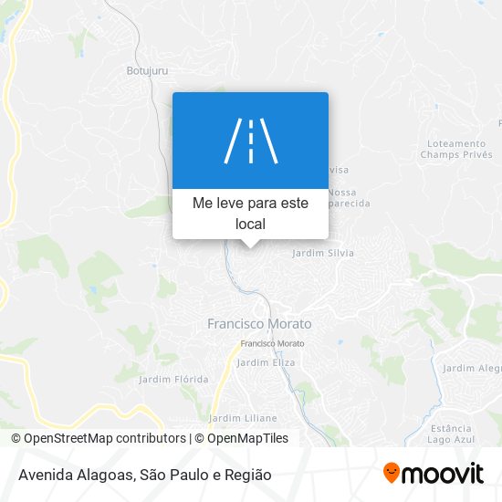 Avenida Alagoas mapa