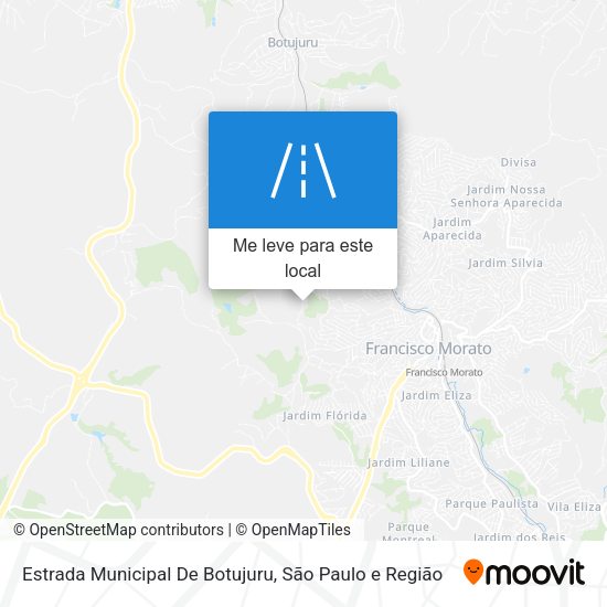 Estrada Municipal De Botujuru mapa