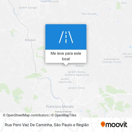 Rua Pero Vaz De Caminha mapa