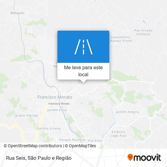 Rua Seis mapa