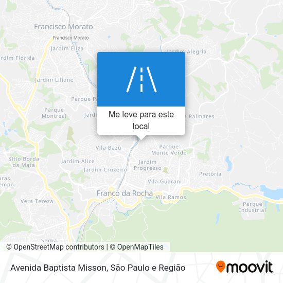 Avenida Baptista Misson mapa
