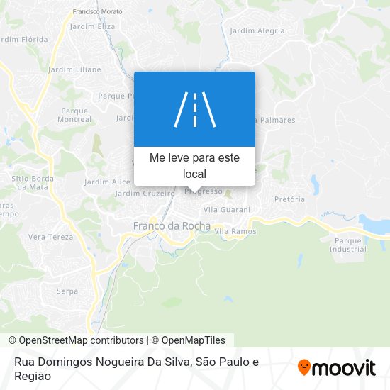 Rua Domingos Nogueira Da Silva mapa
