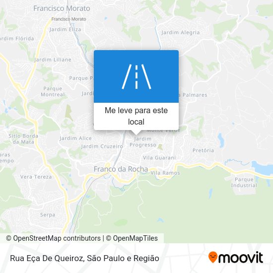 Rua Eça De Queiroz mapa