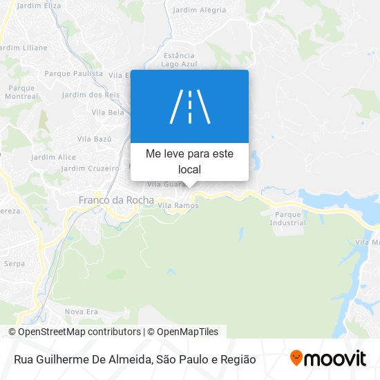 Rua Guilherme De Almeida mapa