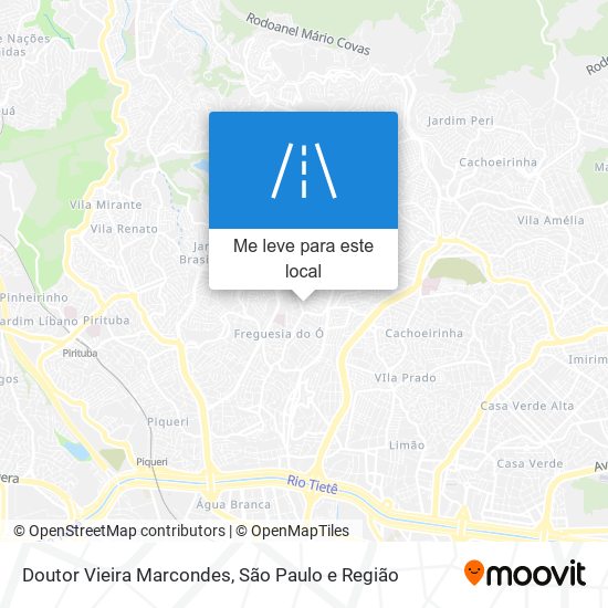 Doutor Vieira Marcondes mapa