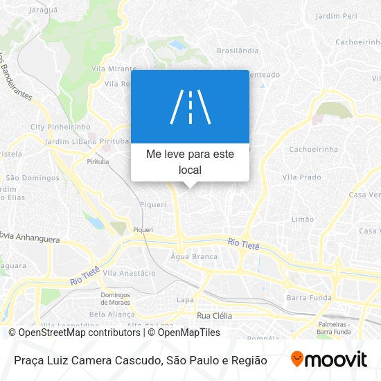 Praça Luiz Camera Cascudo mapa