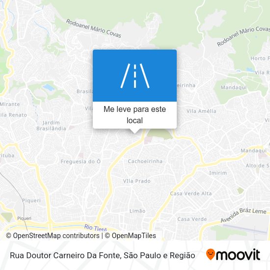 Rua Doutor Carneiro Da Fonte mapa