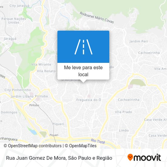 Rua Juan Gomez De Mora mapa