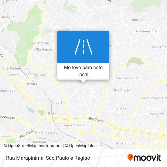 Rua Marapinima mapa