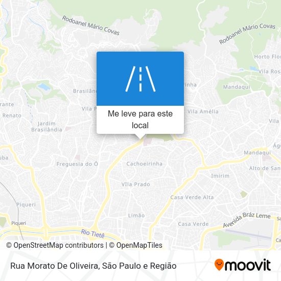 Rua Morato De Oliveira mapa
