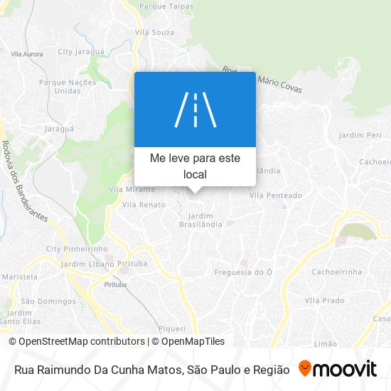 Rua Raimundo Da Cunha Matos mapa