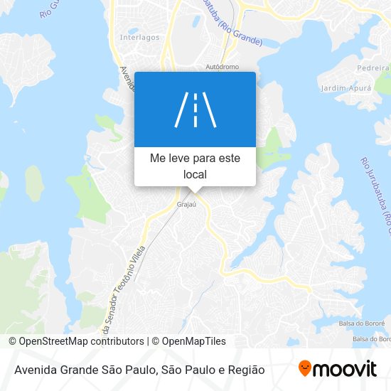 Avenida Grande São Paulo mapa