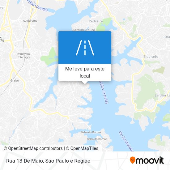 Rua 13 De Maio mapa